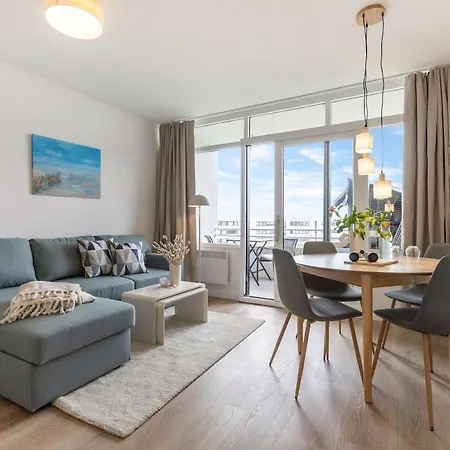 Appartement Sonnenbrise - Direkt Am Suedstrand Mit Kleinem Meerblick & Balkon